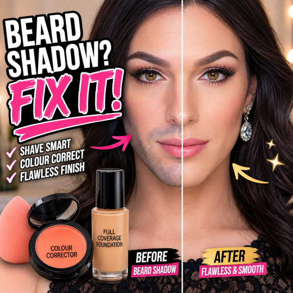 Managing Beard Shadow for Crossdressers: What Really Works